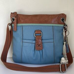 The Sak Genuine Leather Shoulder Crossbody